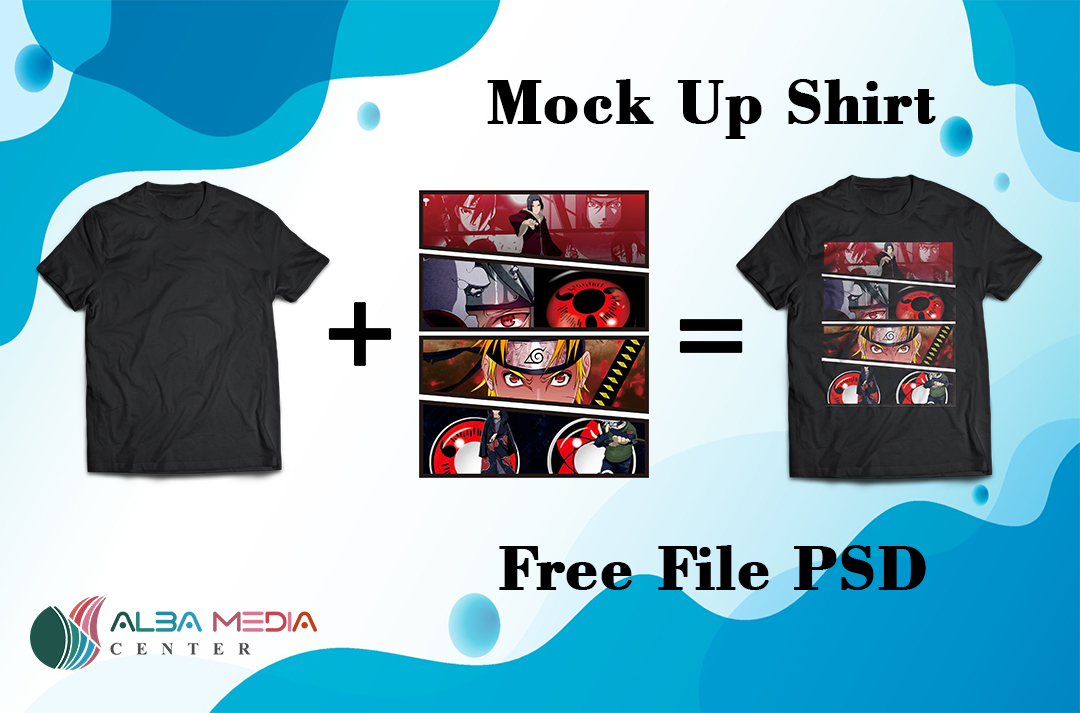 Download File PSD Desain Mock Up Shirt